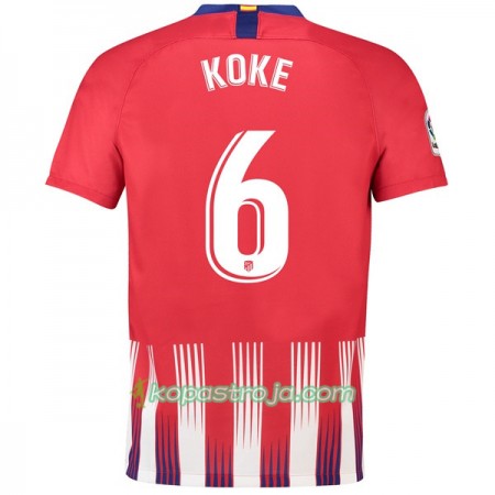 Billiga Fotbollströjor Atlético Madrid Koke 6 Hemma tröja 2018/19 Kortärmad